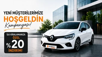 İlk Kiralamanıza Özel Kaçırılmayacak Fırsat !
